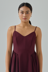 Liona Fit & Flare Midi Dress